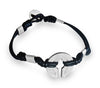 Sacred Geometry and Leather Bracelet: Be Focused, Grounded, Protected