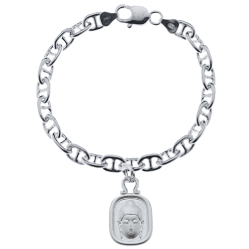 
                      
                        Fine Anchor Bracelet with Chi Charm
                      
                    