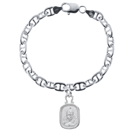 
                      
                        Fine Anchor Bracelet with Chi Charm
                      
                    