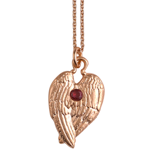 
                      
                        Archangel Wing Charm Necklace
                      
                    