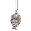 Archangel Wing Charm Necklace