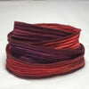 Hanuman Sterling Silver Chi Charm on a Silk Wrap Ribbon: Courage, Confidence, Inspiration