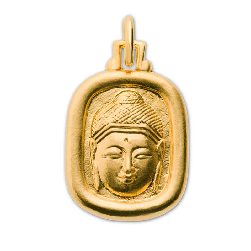 
                      
                        Buddha Pendant on Leather
                      
                    