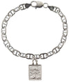 Fine Anchor Bracelet with Chi Charm